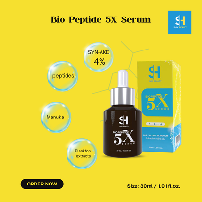 SHIK BEAUTY Bio Peptide 5X Serum – Hydrating Peptide Serum 30ml