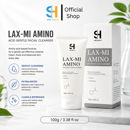 SHIK BEAUTY LAX-MI Amino Acid Gentle Facial Cleanser pH 5.5 – 100ml