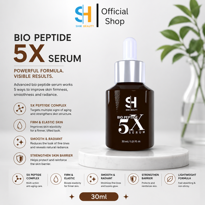 SHIK BEAUTY Bio Peptide 5X Serum – Hydrating Peptide Serum 30ml