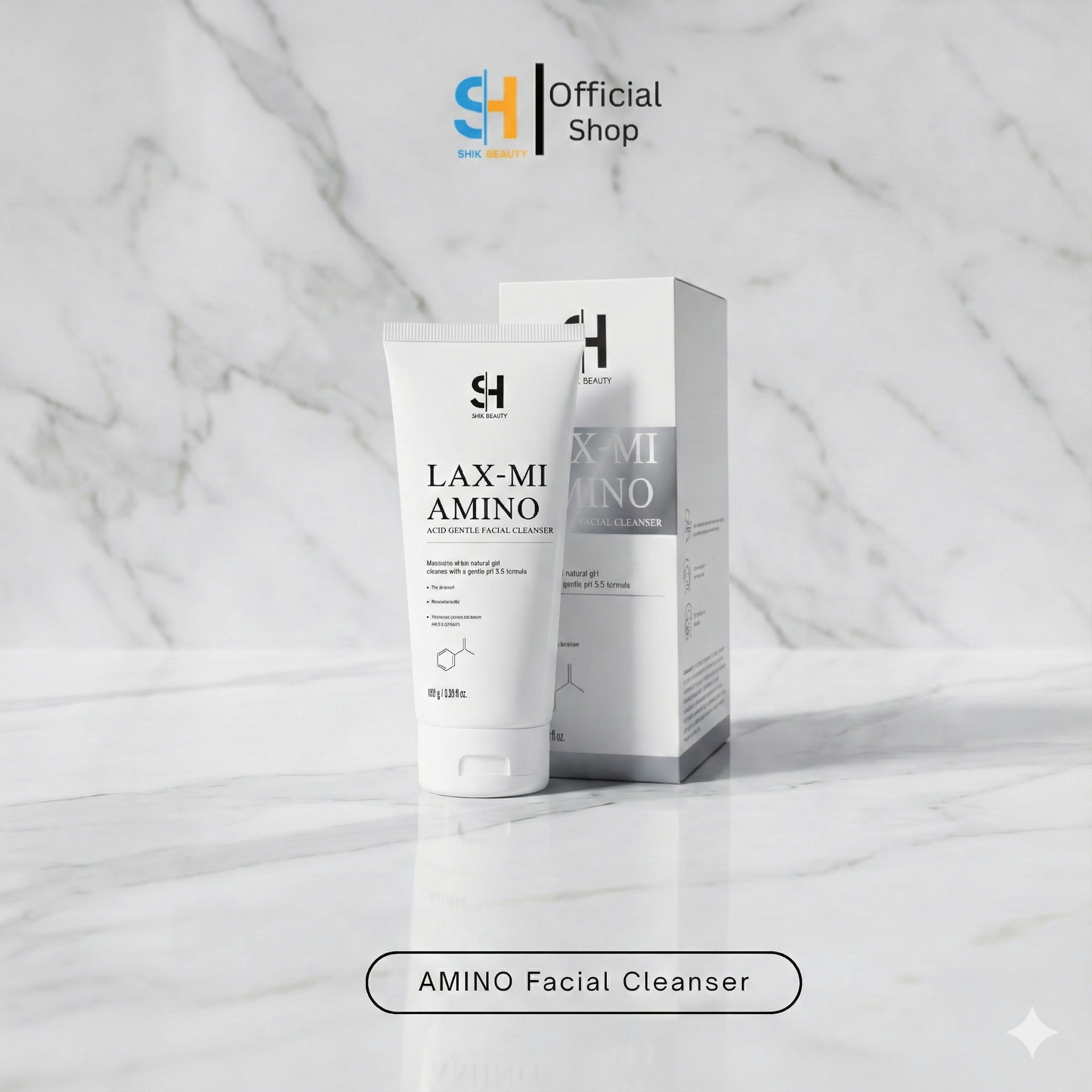SHIK BEAUTY LAX-MI Amino Acid Gentle Facial Cleanser pH 5.5 – 100ml