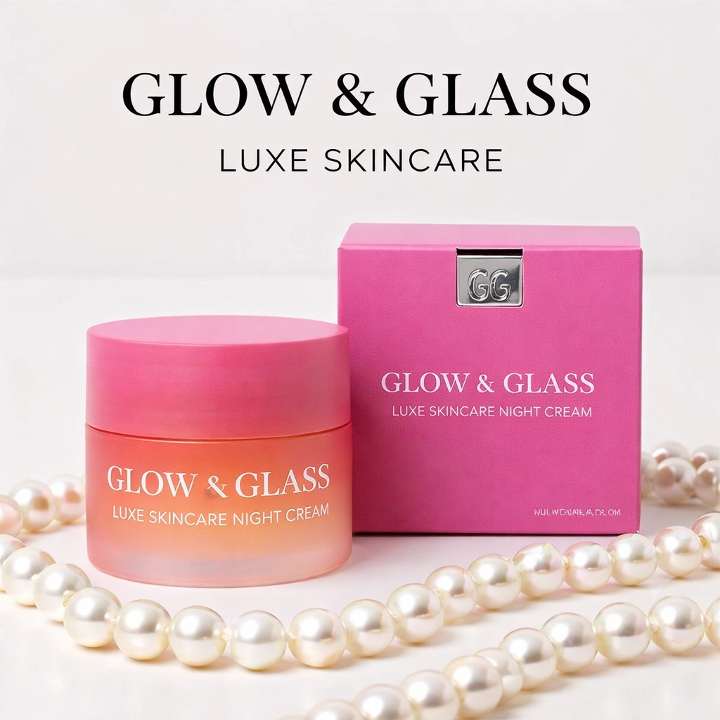 SHIK BEAUTY GLOW & GLASS Luxe Skincare Night Cream – 20ml