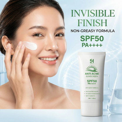 SHIK BEAUTY Anti-Acne Sunscreen SPF50 PA++++ – Oil Control Matte Finish 30g